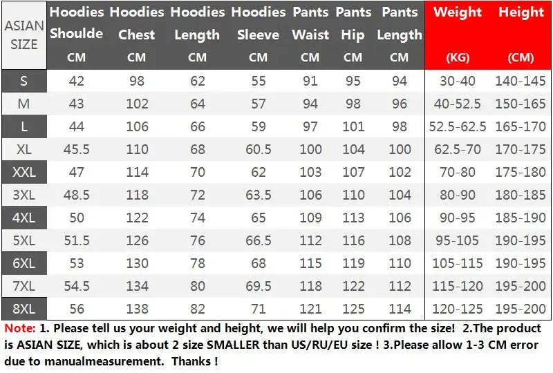 Men Lamb Wool Set Winter Tracksuit Hooded Sweat Shirt+Pant 2-piece Set Sports Suit Fleece Thickened Sportswear Men Tracksuit