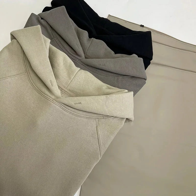 Men Women Hooded Sets Fashion Type 2 Piece Suit Thick fleece Jogging Sweatshirts Oversized Tracksuit Hoodie+Pants Streetwear