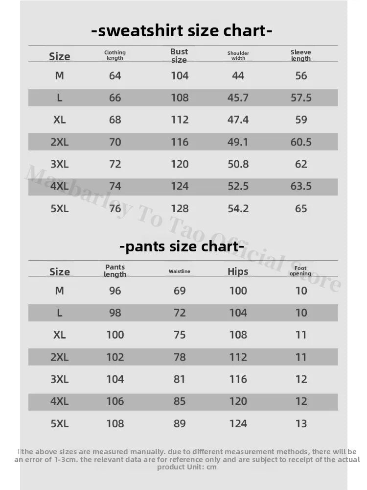 Maxbarley Men Sets Fleece Jacket + Pants Warm Fur Winter Sweatshirt Cashmere Tracksuit Man Suit Wool Thick Casual Track Suits