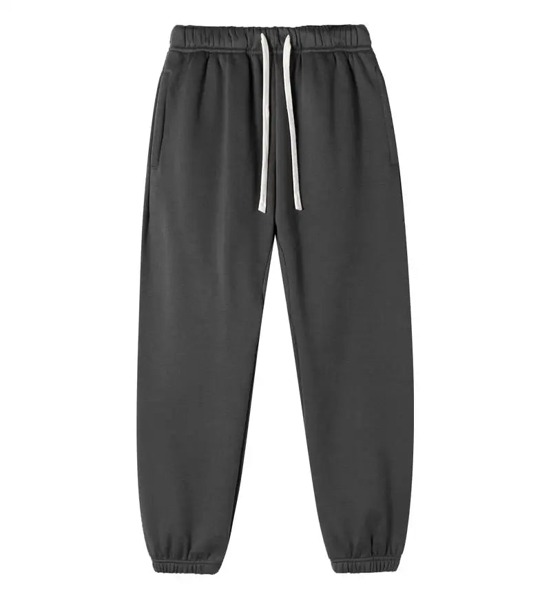 Men Women Hooded Sets Fashion Type 2 Piece Suit Thick fleece Jogging Sweatshirts Oversized Tracksuit Hoodie+Pants Streetwear