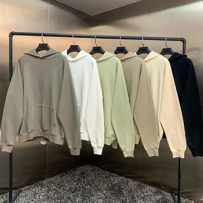 Men Women Hooded Sets Fashion Type 2 Piece Suit Thick fleece Jogging Sweatshirts Oversized Tracksuit Hoodie+Pants Streetwear